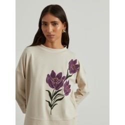 SUDADERA FLORAL