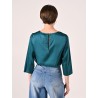 BLUSA ROYAL GREEN