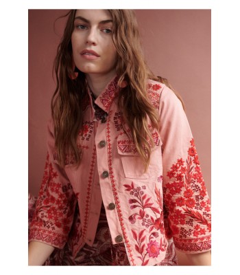 CHAQUETA DENIM ROSE